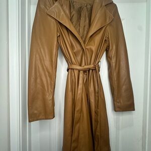 Marc New York Classic Brown Trench Coat